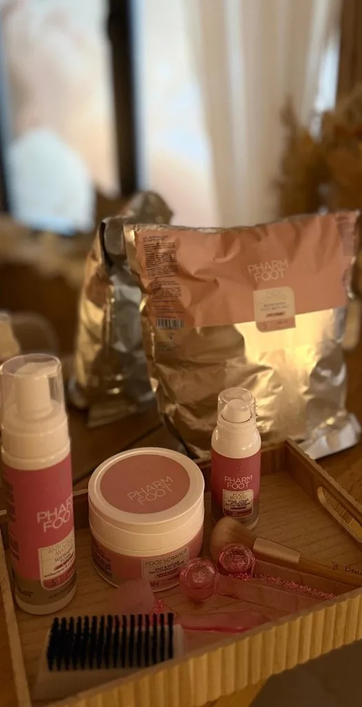 Kosmetyki do Foot Spa - sól do kąpieli, peeling i pielęgnacja stóp w Relax&Beauty Kębłowo