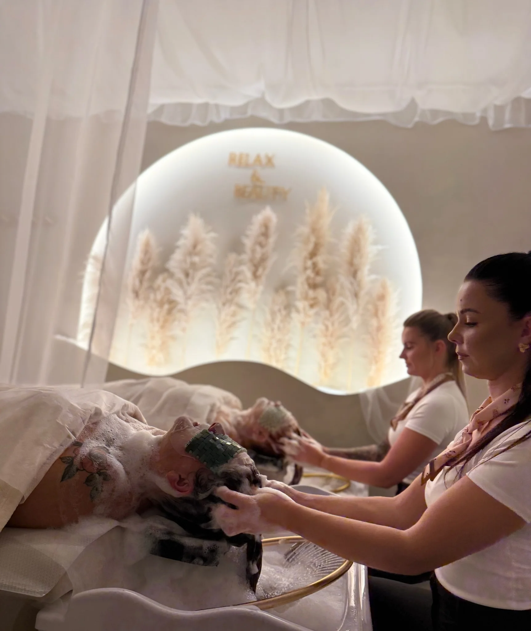 Head Spa Kębłowo - detale rytuału Relax&Beauty